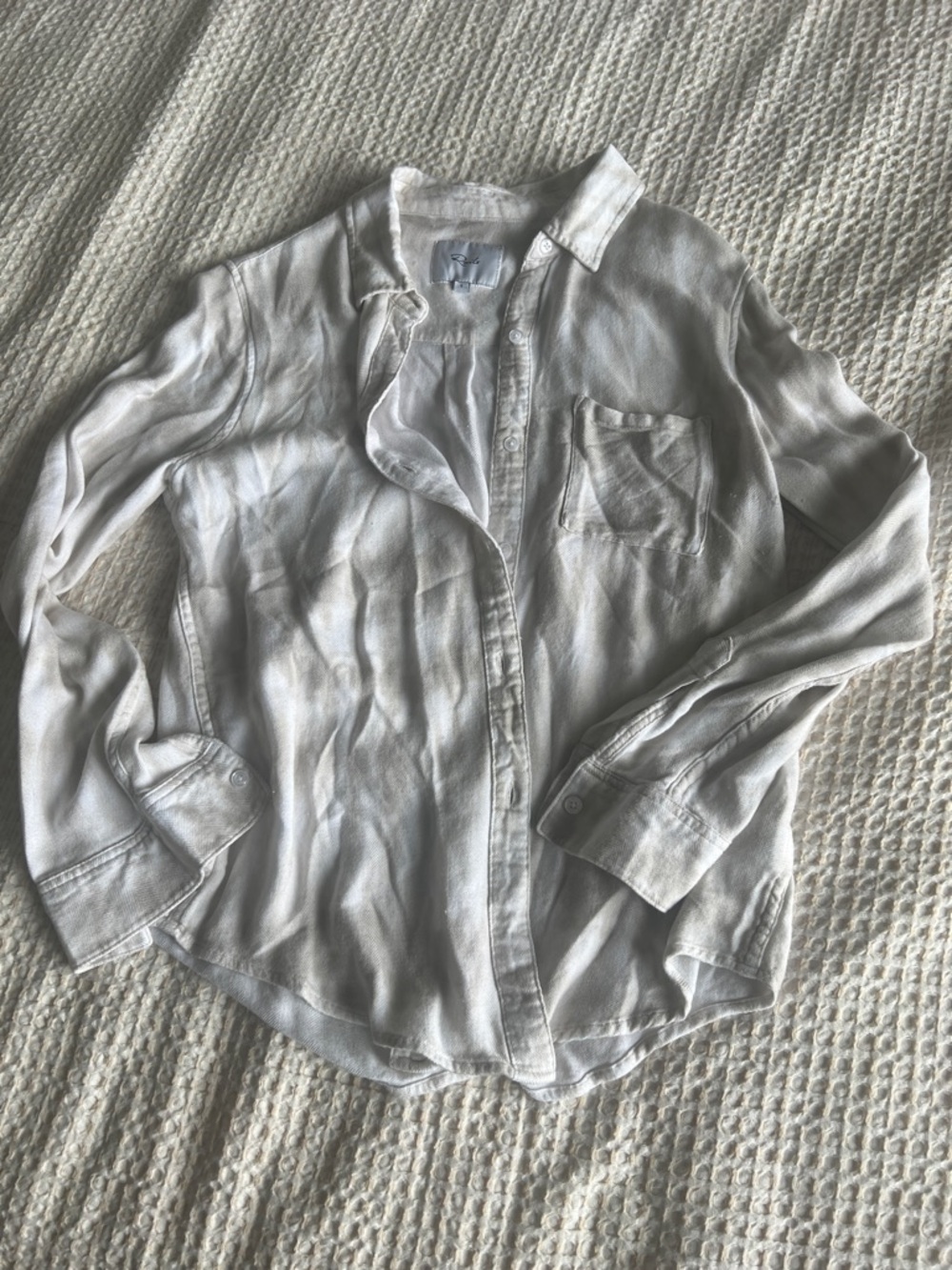 Rails White Button-Down Shirt